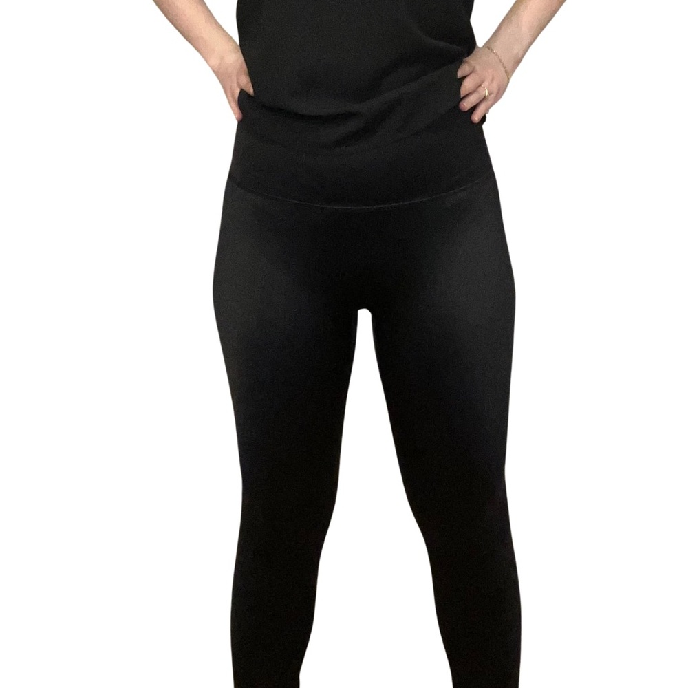 Aerie Shiny Black High Waisted Leggings
